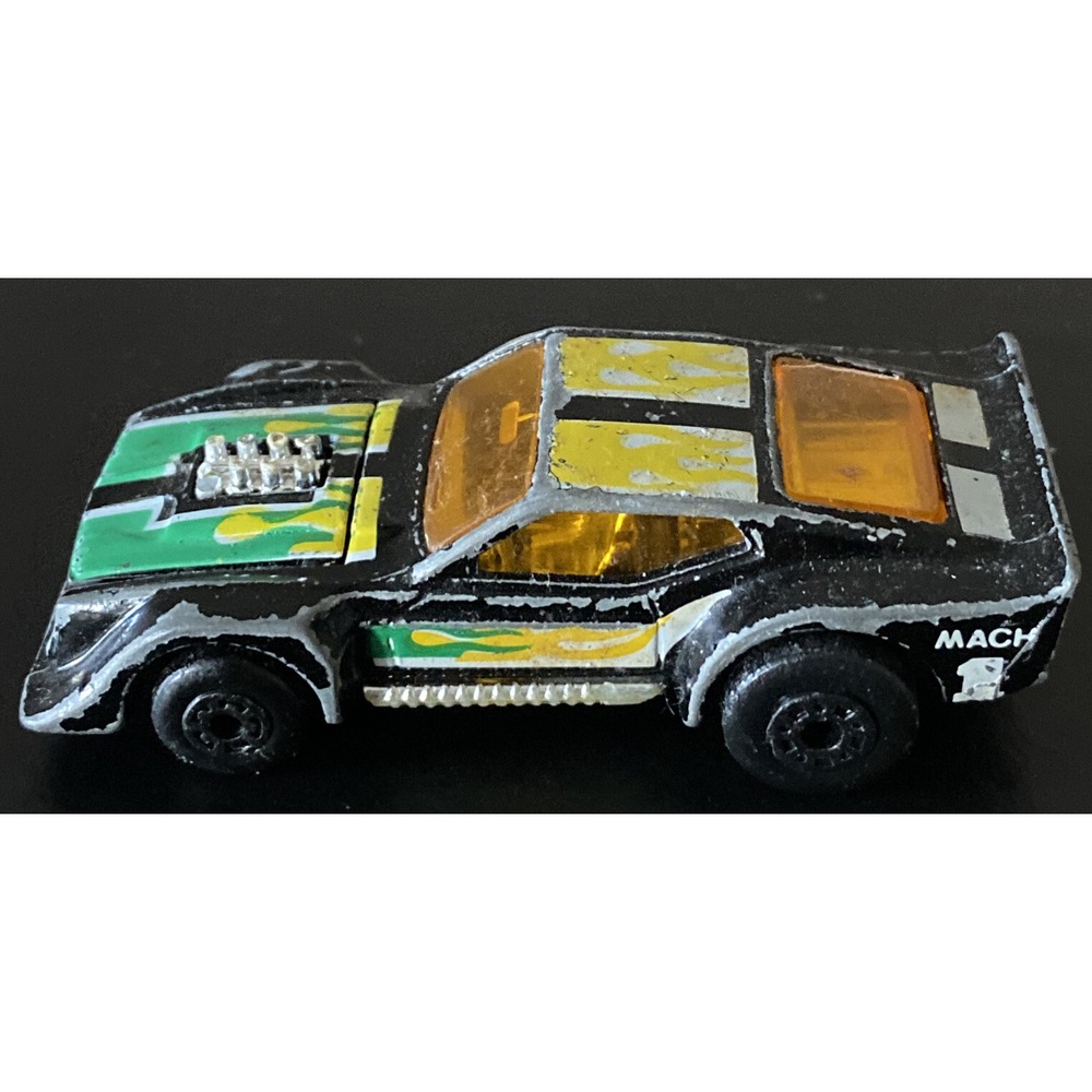Matchbox Superfast IMSA Mustang - Black - Opening Hood